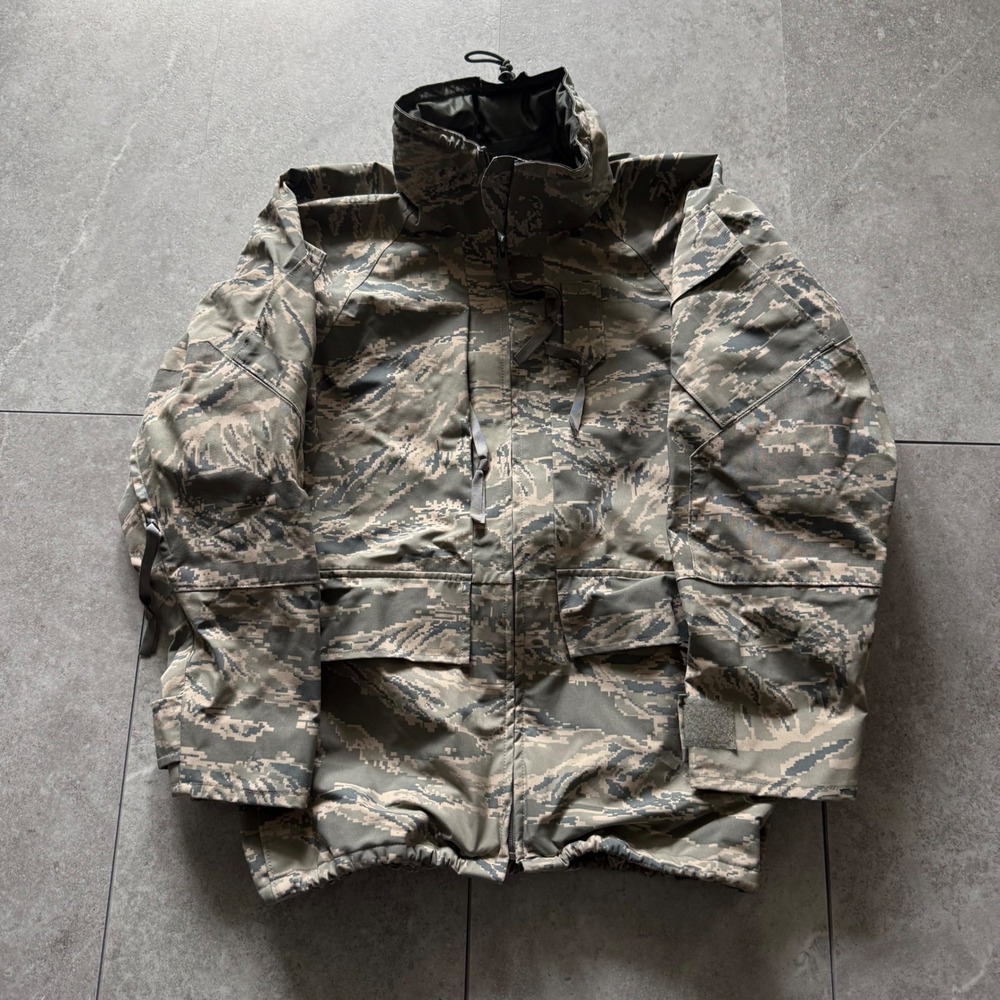 Digital Camo Propper International APECS Parka Military Jacket Small Short